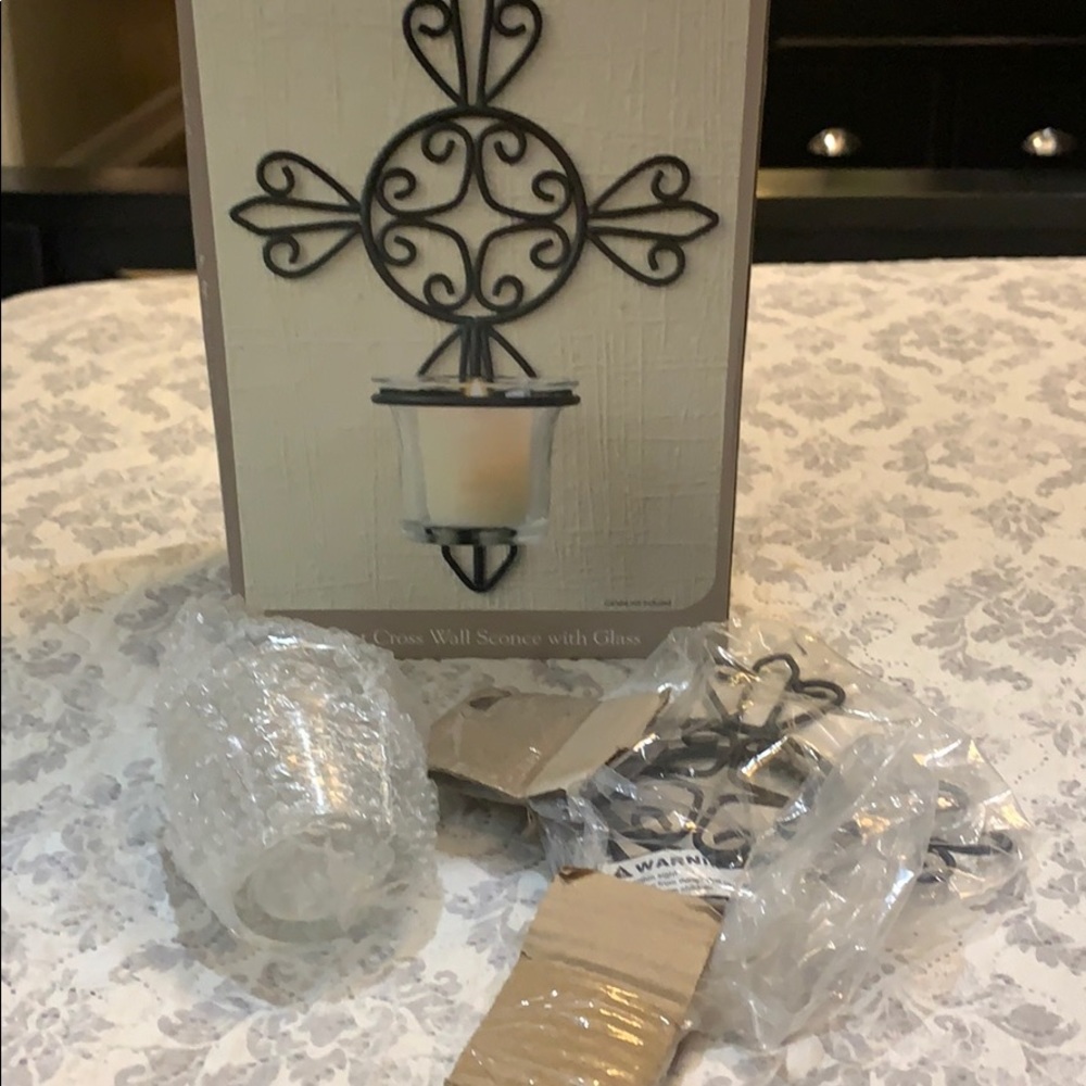 Beautiful Wall Sconce with glass